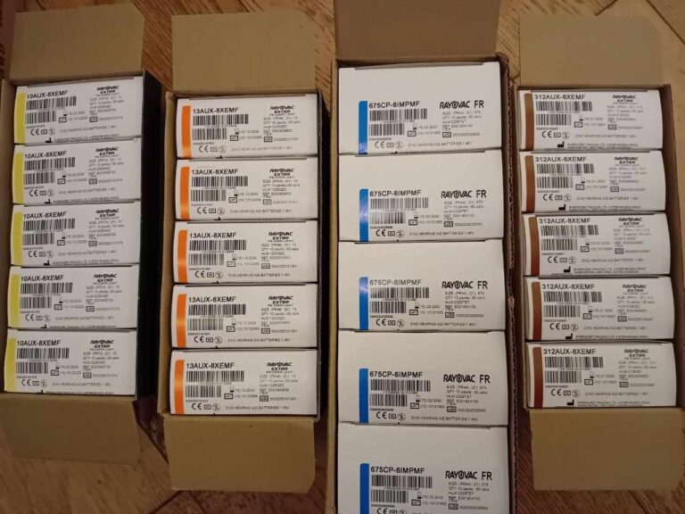 New stock of batteries arrived